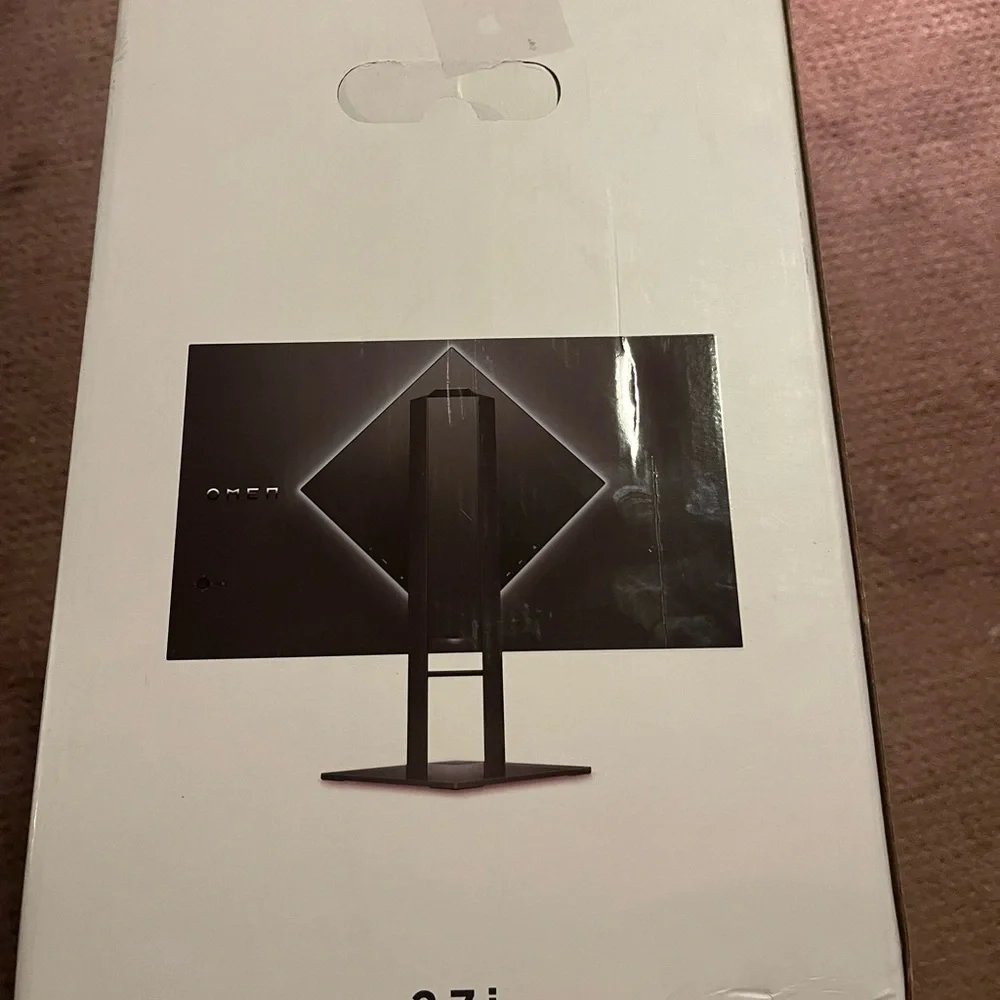 Like new Lenovo Legion i5 PC Tower and HP Omen 27i monitor